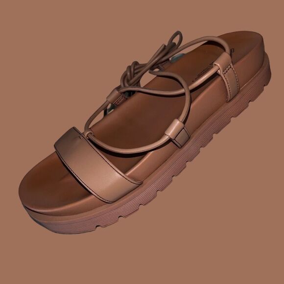 Aldo Call It Spring Jayda Women’s Vegan Sandals Beige Size 7.5 - Picture 2 of 9